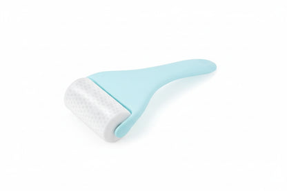 Cold Bold Ritual Ice Roller with white wheel and blue handle